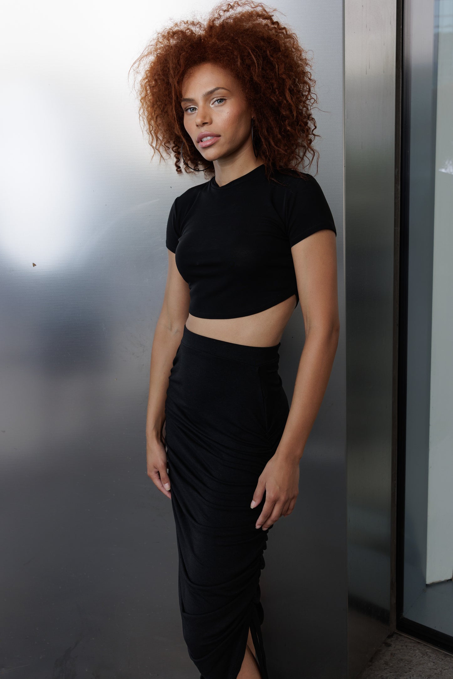 Slouch skirt
