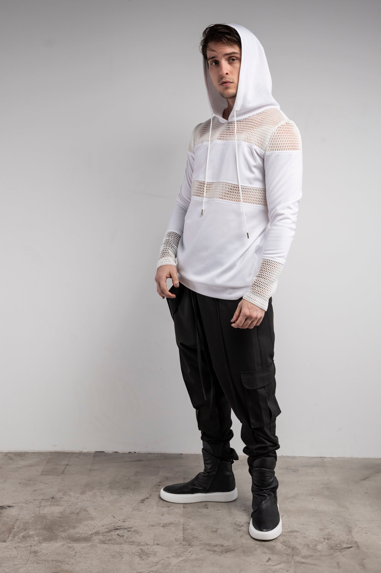 Mesh Hoodie