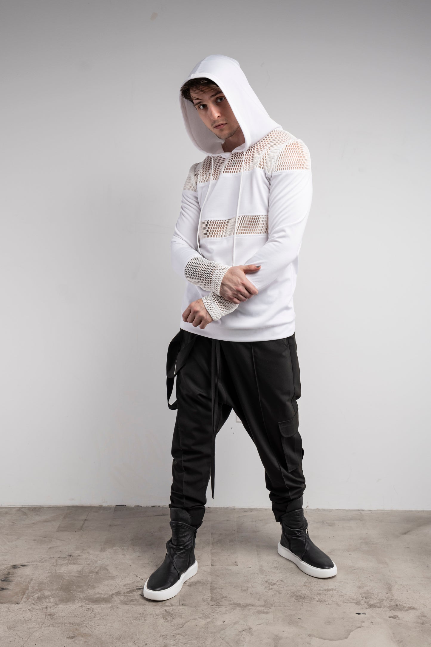 Mesh Hoodie