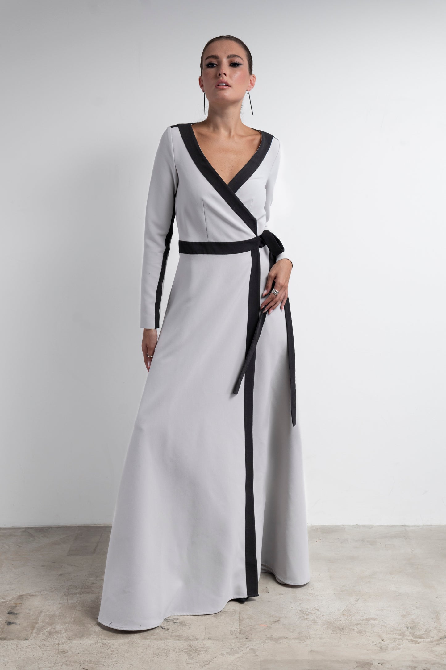 Color Blocked Maxi