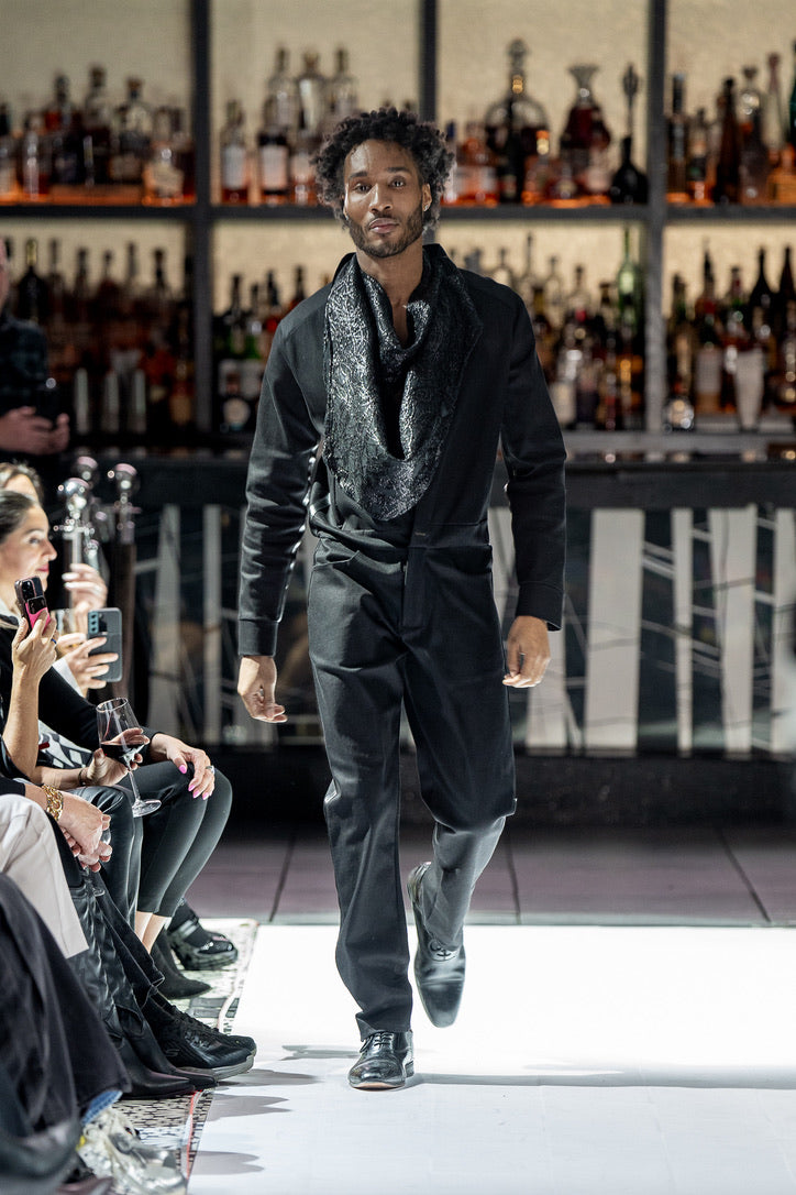 M Piped Jumpsuit
