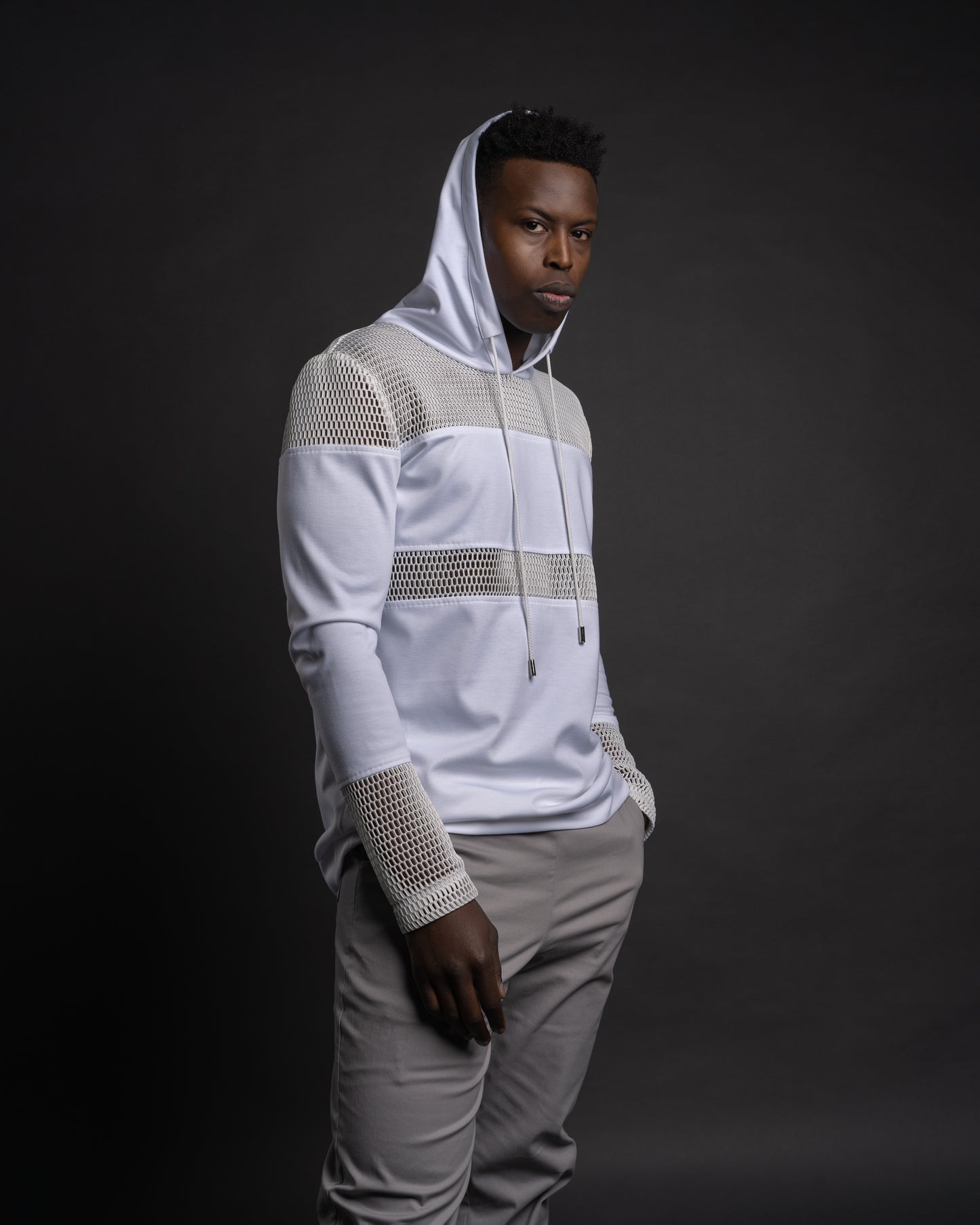 Mesh Hoodie