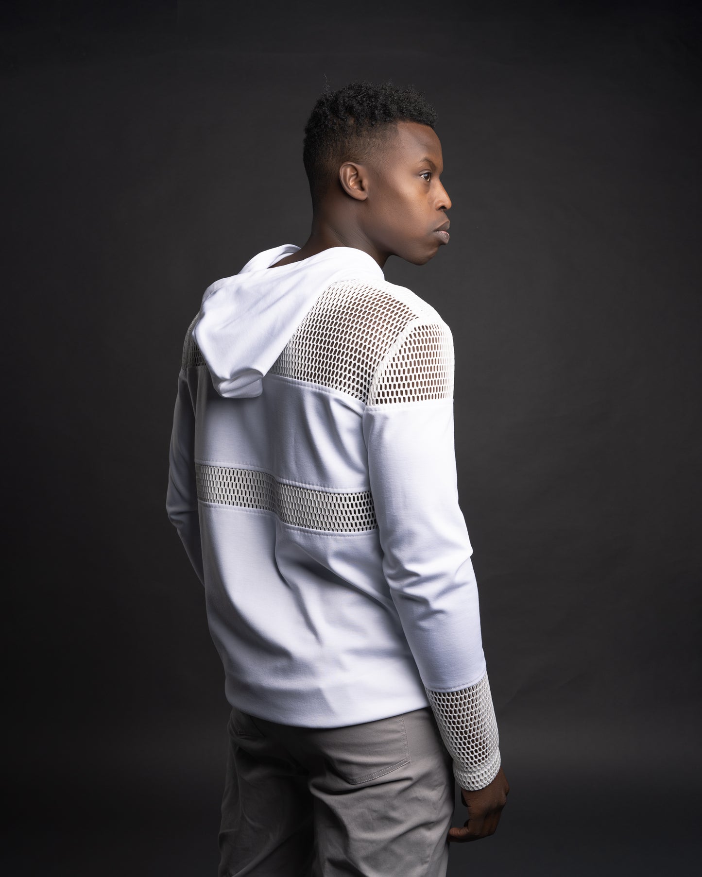 Mesh Hoodie