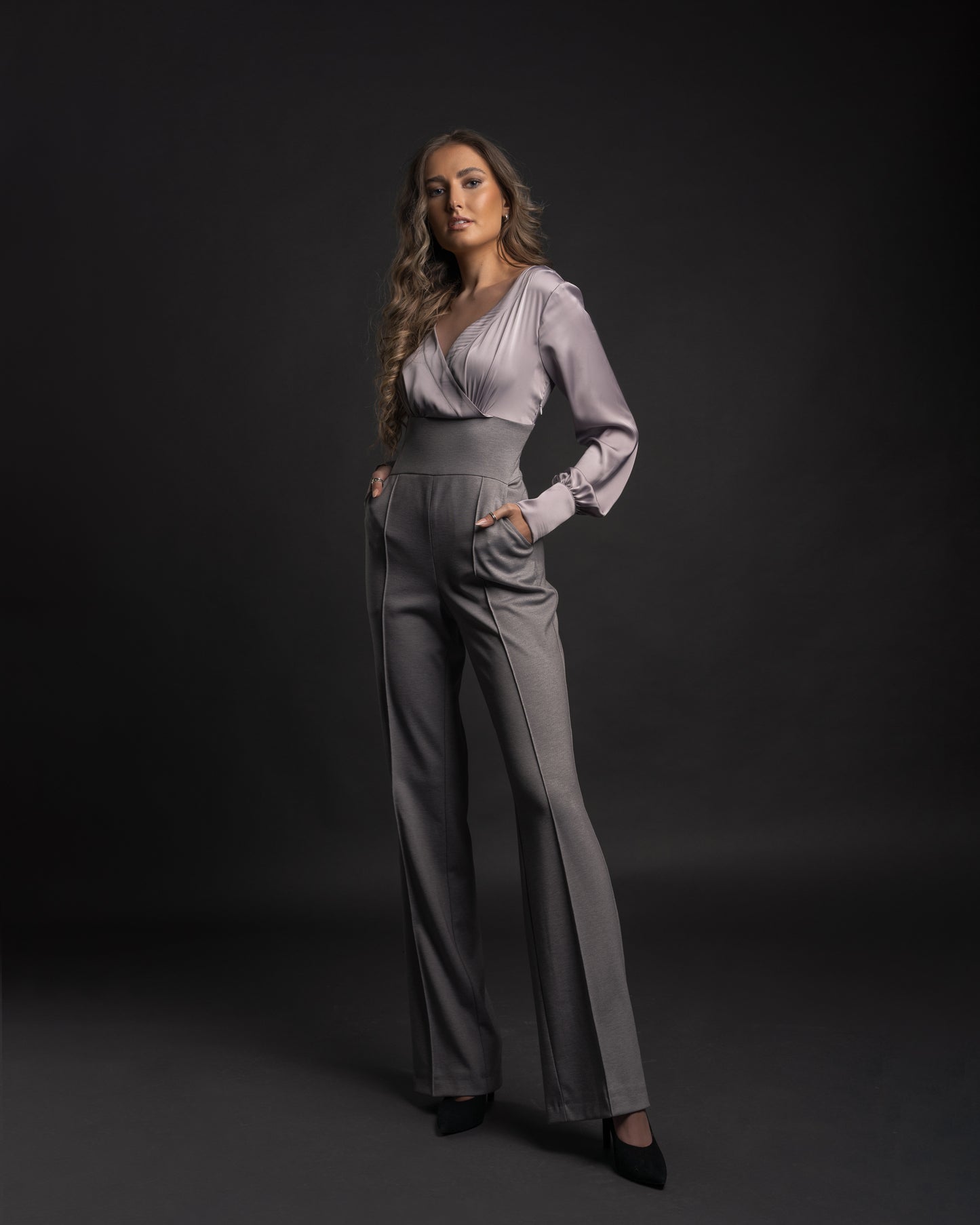 Grey Jumpsuit