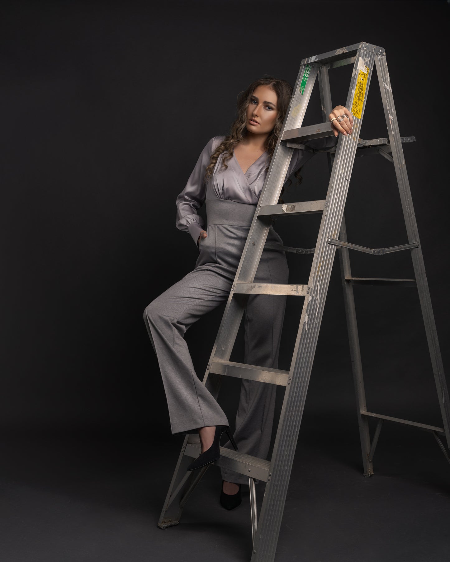 Grey Jumpsuit
