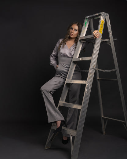 Grey Jumpsuit