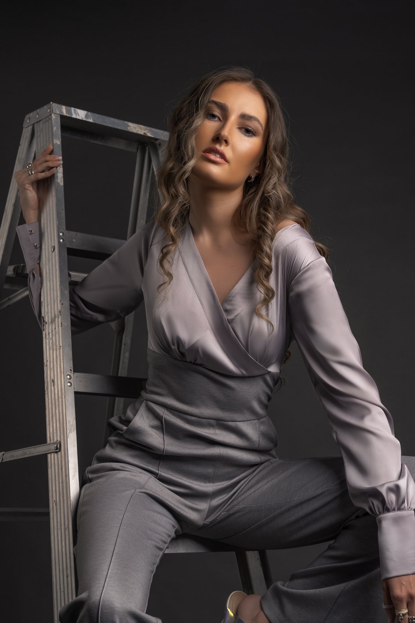 Grey Jumpsuit