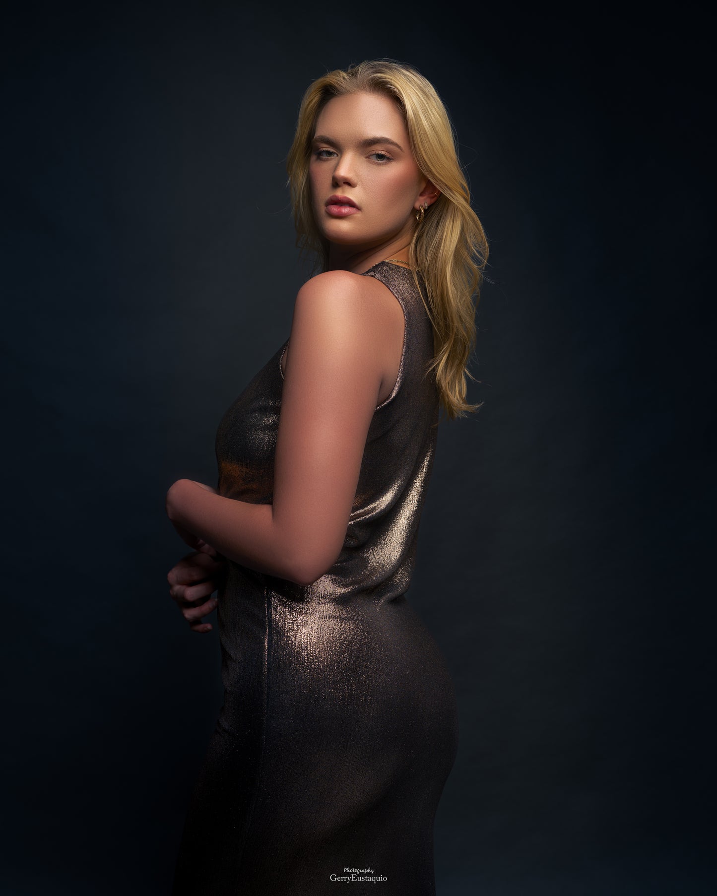 Bronze Racer Dress