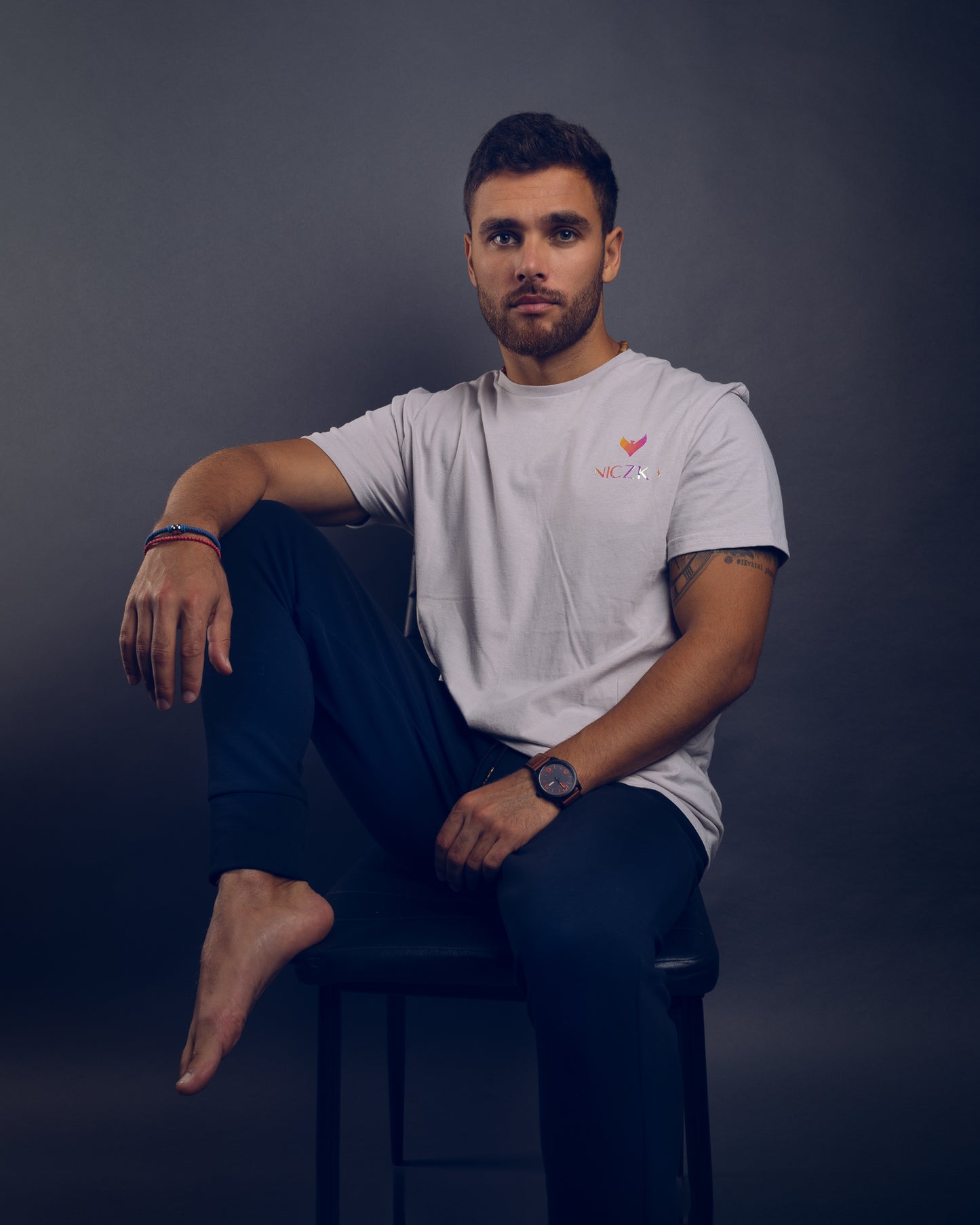 NICZKA Logo Stone Tee