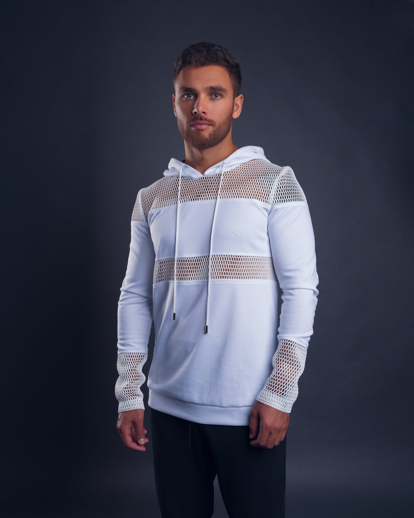 Mesh Hoodie