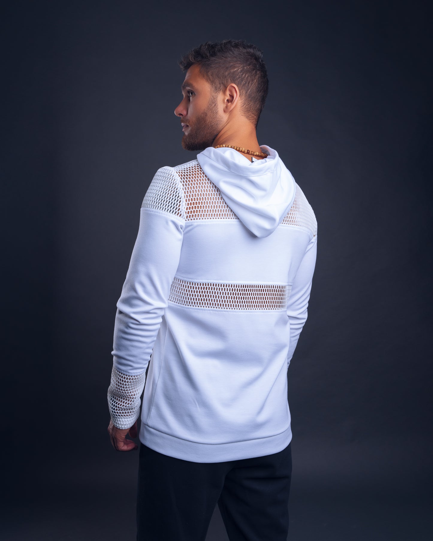 Mesh Hoodie