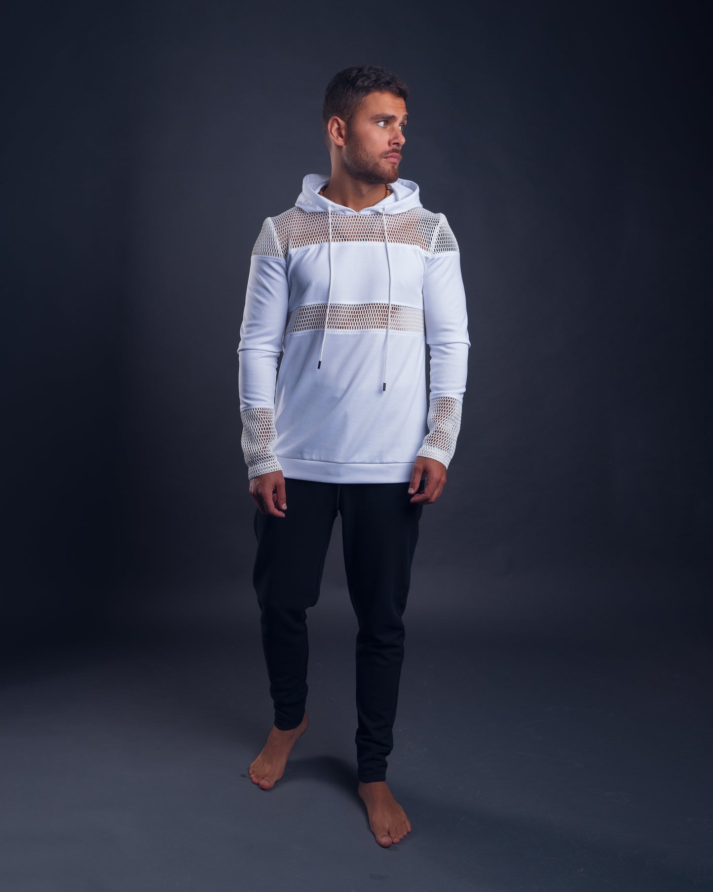 Mesh Hoodie