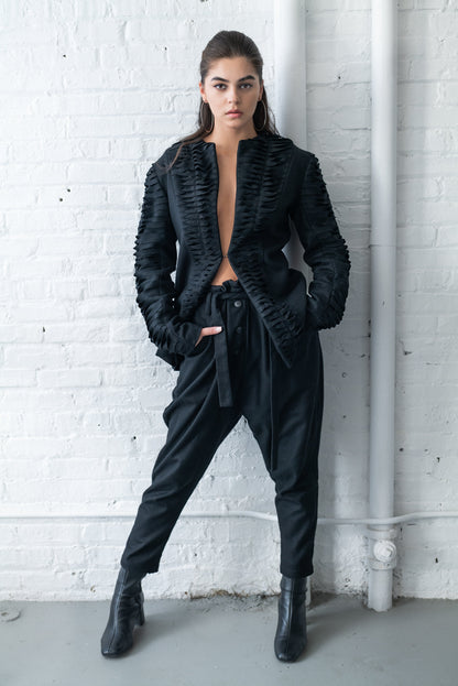 Wool Set Pant