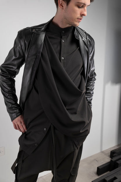 Vegan Piped Jacket