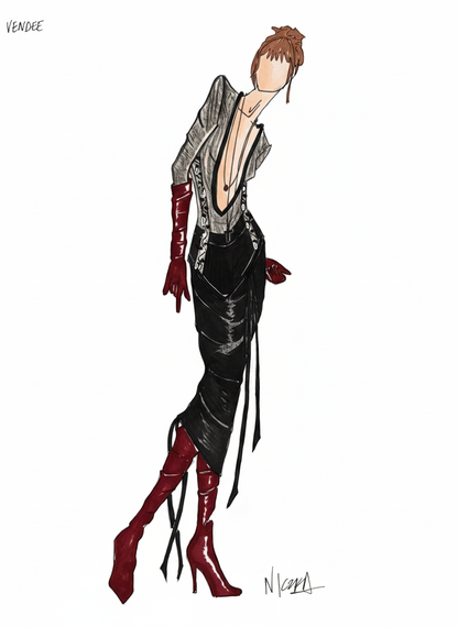 REVOLTÉ - FW25 Sketches