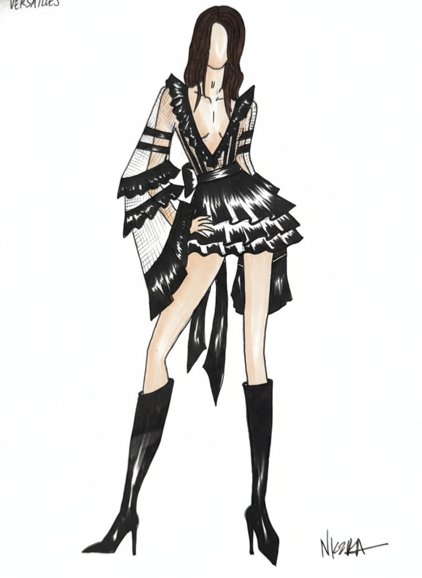 REVOLTÉ - FW25 Sketches