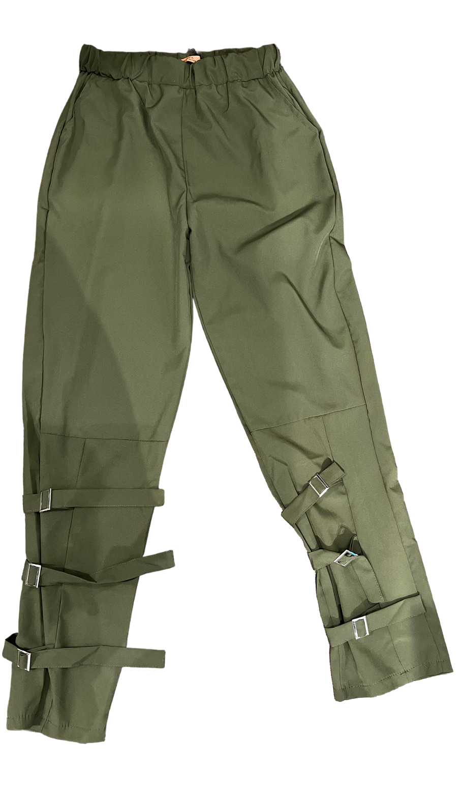 Green Joggers w/ Buckles
